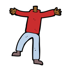 cartoon male gesturing body (mix and match cartoons or add own p