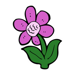 cartoon flower