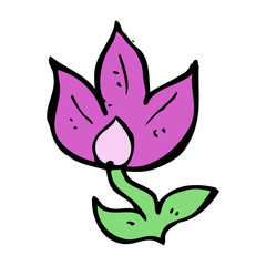 cartoon flower