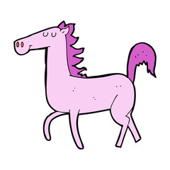 cartoon horse
