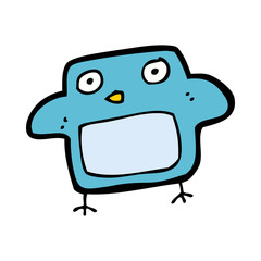 cartoon bird