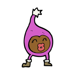 cartoon funny creature