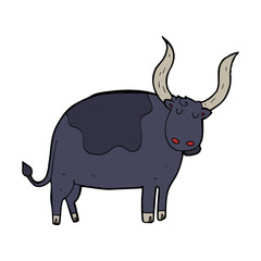 cartoon ox
