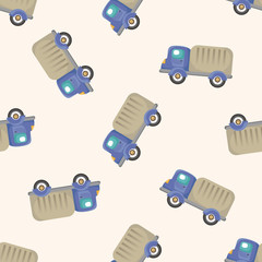 truck ,seamless pattern