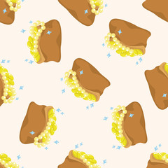 fairytale Aladdin story ,seamless pattern