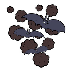 cartoon vampire bats