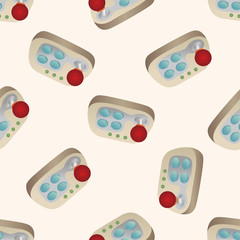 game control ,seamless pattern