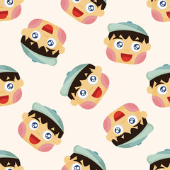 person character ,seamless pattern