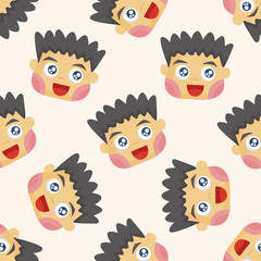 person character ,seamless pattern