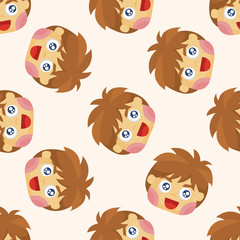 person character ,seamless pattern