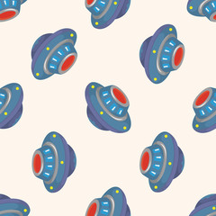 ufo ,seamless pattern