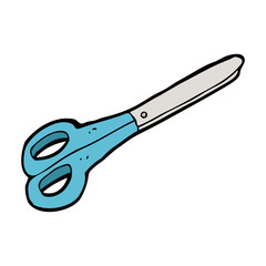 cartoon scissors