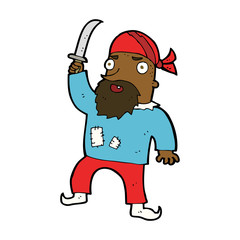 cartoon pirate