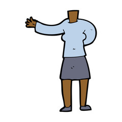 cartoon female body (add photos or mix and match cartoons)