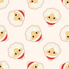 santa claus ,seamless pattern
