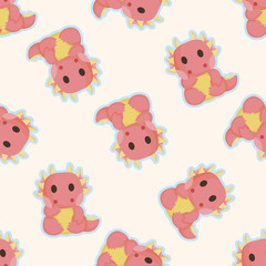 dragon ,seamless pattern