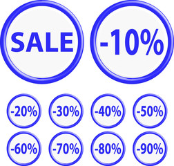 Button sale