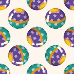 circus ball ,seamless pattern