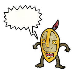 tribal shaman cartoon