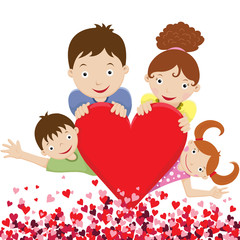 Happy Lovely Family