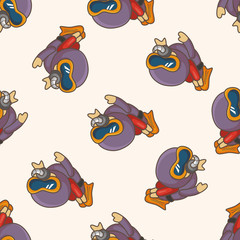 diver ,seamless pattern