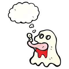 gross cartoon ghost