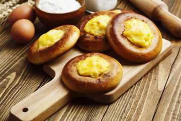 Shangi- patties with cottage cheese or potatoes