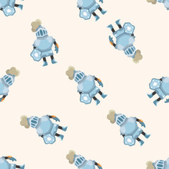 knight ,seamless pattern