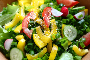 fresh summer salad