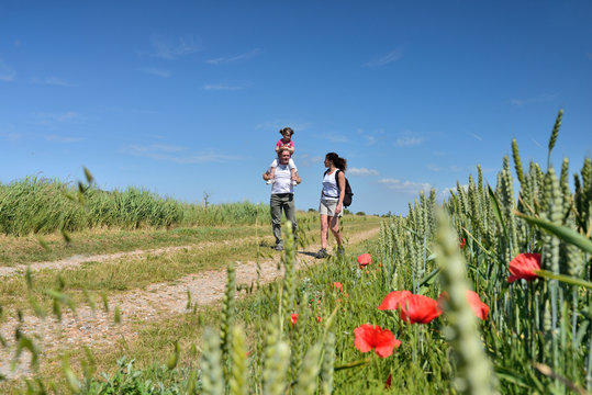 promenade en famille