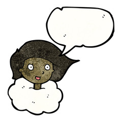 head in the clouds cartoon