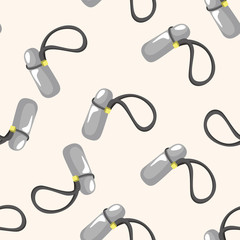 Travel equipment water bottle ,seamless pattern