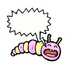 cartoon caterpillar