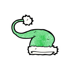 cartoon christmas hat