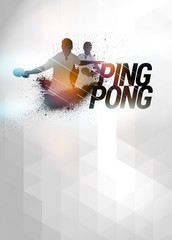 Ping pong background - 86104580
