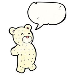 cartoon polar bear