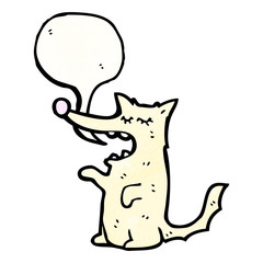 little dog talking cartoon