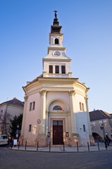 Fototapeta na wymiar Little church in Castle District in Budapest - Hungary