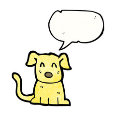 cartoon little dog