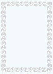 vector illustration blank banner with geometric motif