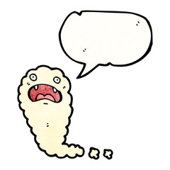 cartoon cloud ghost