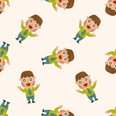 Office workers ,seamless pattern