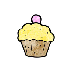 cartoon cupcake