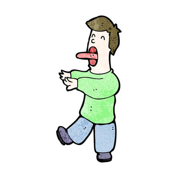 recommend clip art: cartoon sleep walking man