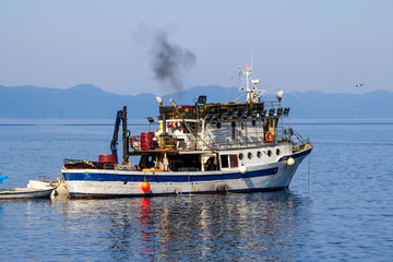 Fototapeta premium fishing boat