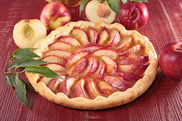peach tart