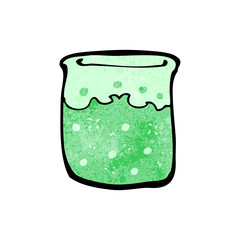 bubbling chemicals cartoon
