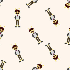 rabbit cartoon ,seamless pattern