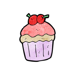 cartoon cupcake