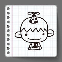 doodle birthday boy